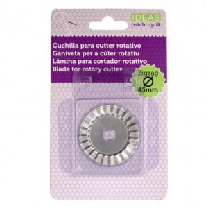 Lâmina Zig-Zag para cortador rotativo 45mm - IDEAS