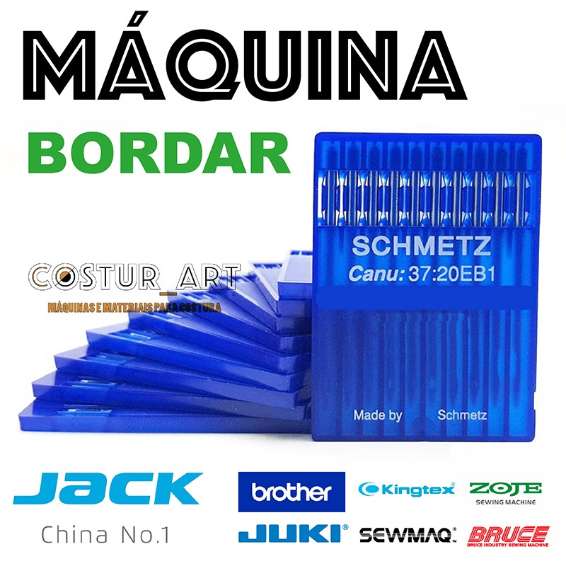 Agulhas Para Máquina de Bordar Industrial