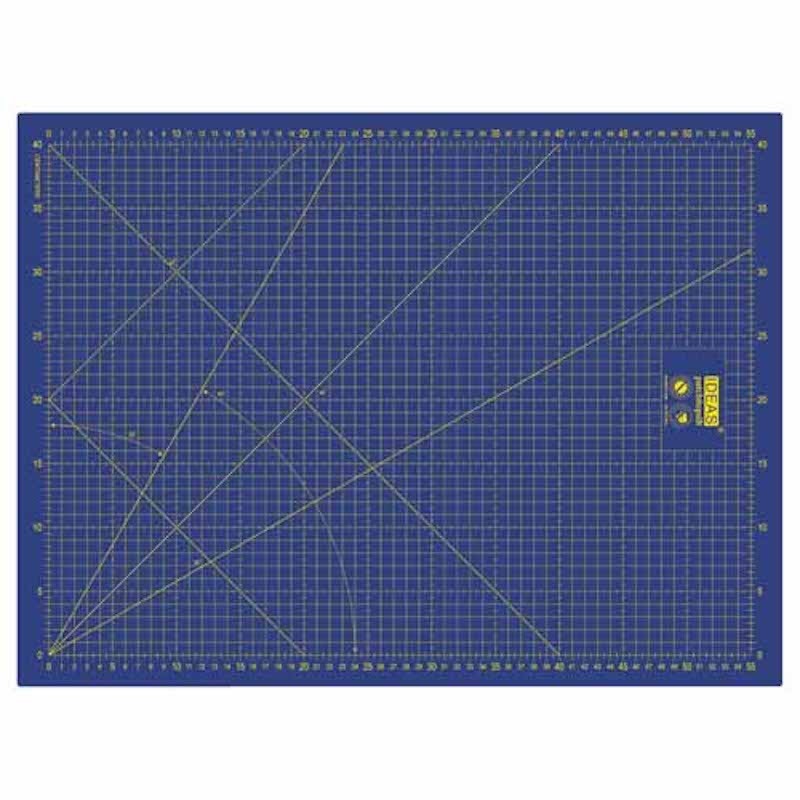 Base De Corte Patchwork 60x45cm - Azul - IDEAS