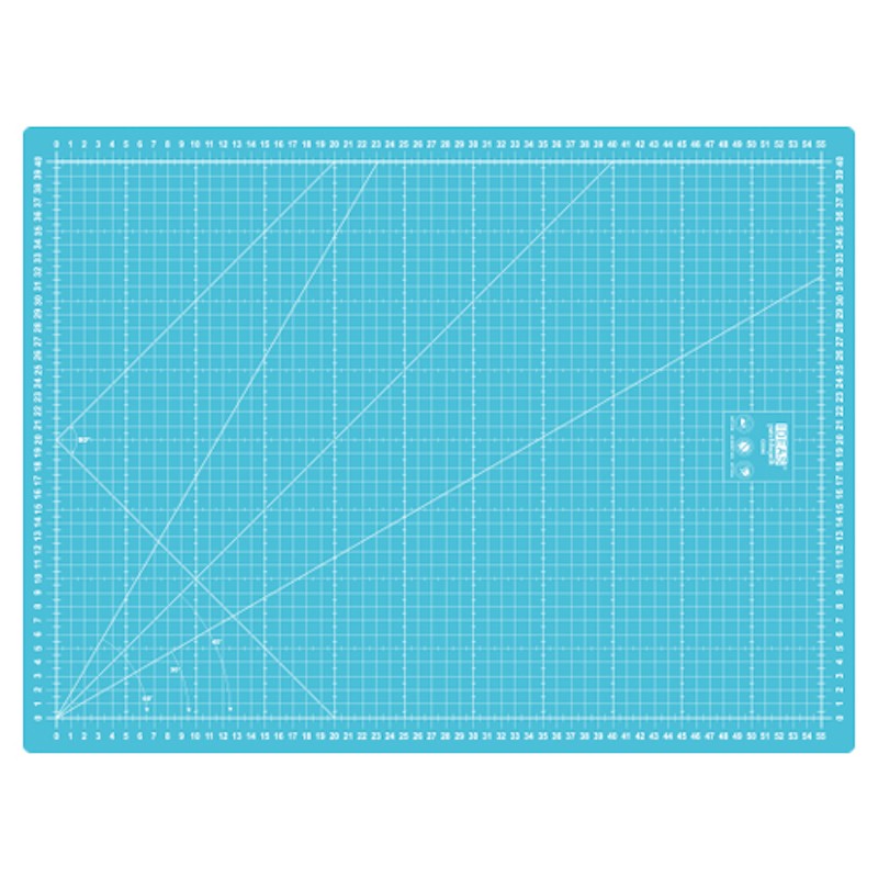 Base De Corte Patchwork 60x45cm - Turquesa - IDEAS