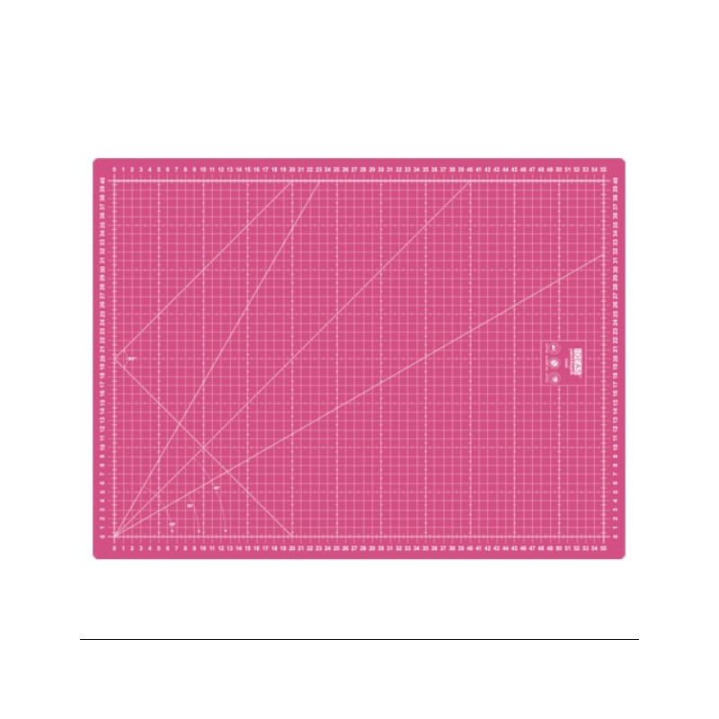 Base De Corte Patchwork 60x45cm - Fuschia - IDEAS