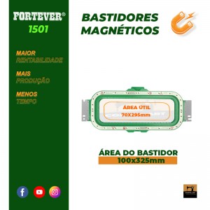 Bastidor Magnético "MaggieFrame" 100x325mm