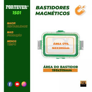 Bastidor Magnético "MaggieFrame" 195x315mm