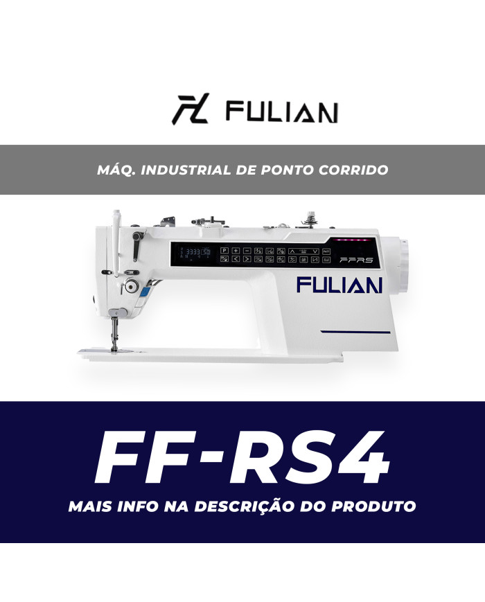 FULIAN FF-RS4 Máquina de Costura Ponto Corrido