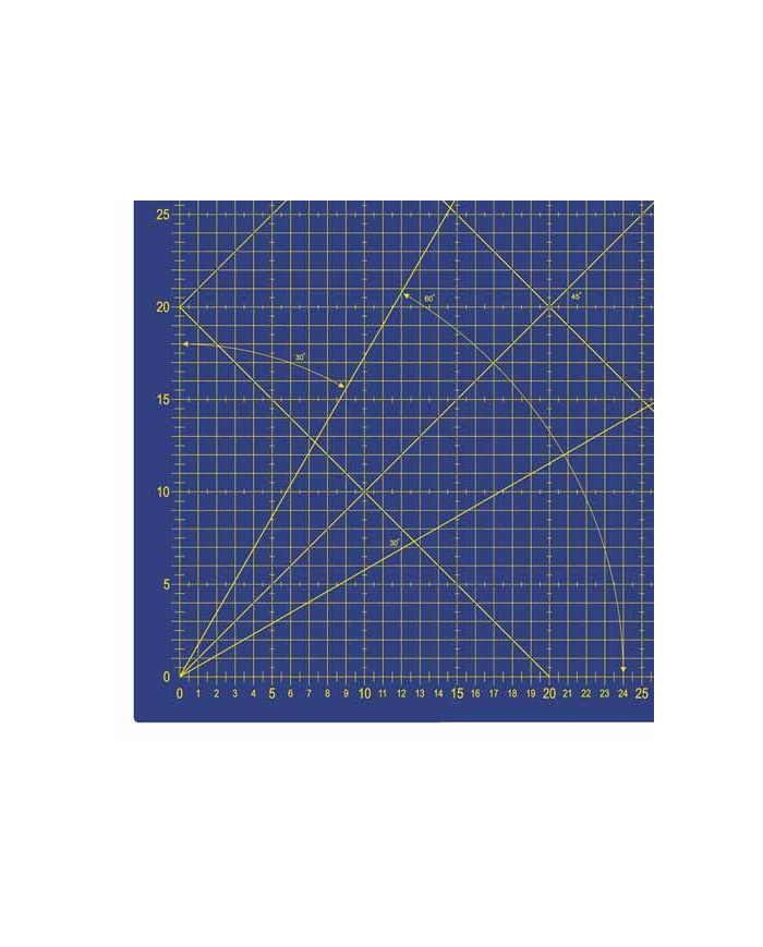 Base De Corte Patchwork 60x45cm - Azul - IDEAS