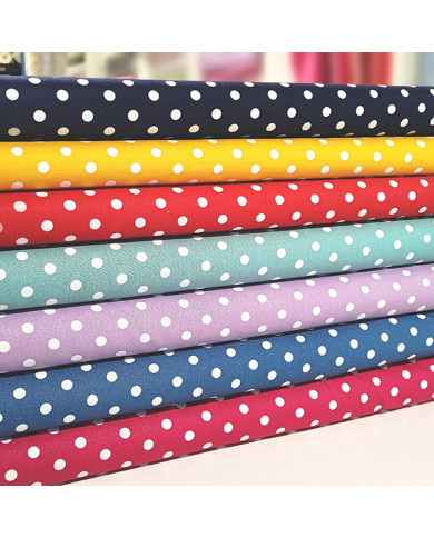 Poppy Dots - Popeline 100% Algodão 1.50M(L)