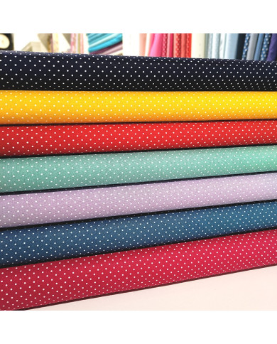 Poppy Micro Dots - Popeline 100% Algodão 1.50M(L)