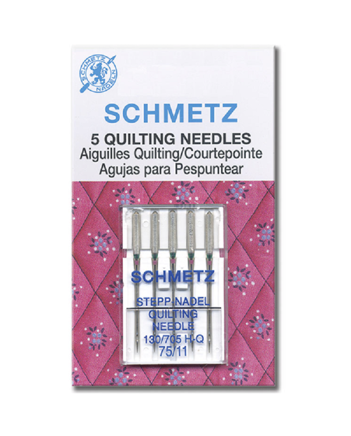 Agulhas Máquina de Costura Doméstica Nº 90 (Quilting) - Schmetz