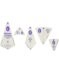 14" Mariner's Compass Template Set
