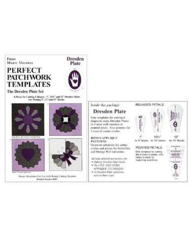 Dresden Plate Set: 9-12-15" Blocks