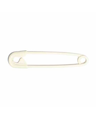 Alfinetes Dama 27mm Bege - 50Uni