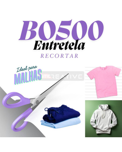 BO 500 - Entretela de Recortar 90cm(L)