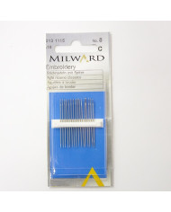 Agulhas de Bordar nº8 - Milward