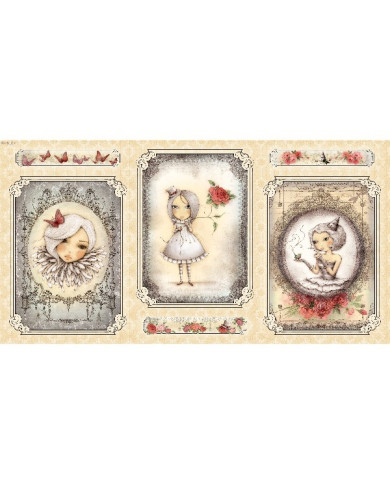 Mirabelle - La Vie En Rose (Painel 60cm)