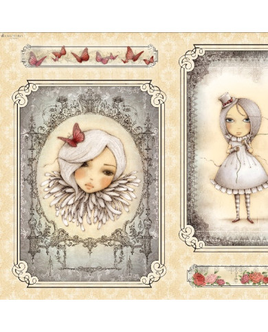 Mirabelle - La Vie En Rose (Painel 60cm)