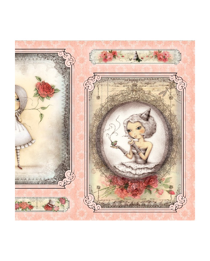 Mirabelle - La Vie En Rose (Painel 60cm)