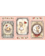 Mirabelle - La Vie En Rose (Painel 60cm)
