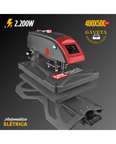 Prensa Térmica SMC POWER PRESSER 40x50cm Automática - Eléctrica