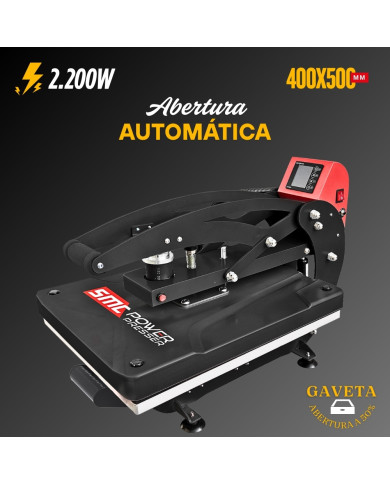 Prensa Térmica SMC POWER PRESSER 40x50cm Semi-Automática