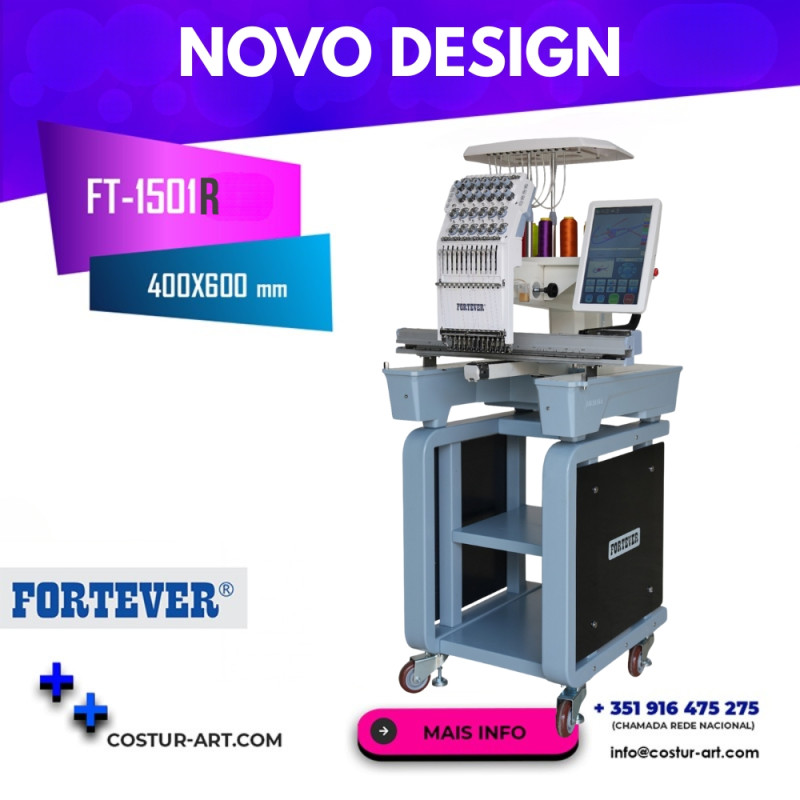 Máquina de Bordar FORTEVER FT-1501R(400x600mm)