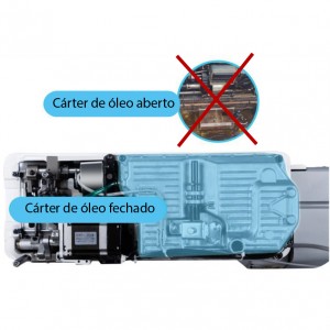 MÁQUINA DE COSTURA PONTO CORRIDO JACK A5E-B A.M.H.2