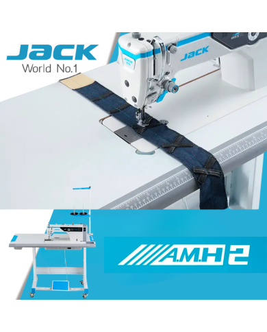 MÁQUINA DE COSTURA PONTO CORRIDO JACK A5E-B A.M.H.2