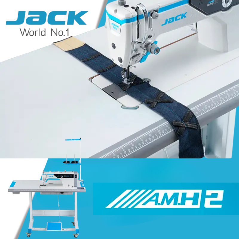 MÁQUINA DE COSTURA PONTO CORRIDO JACK A5E-B A.M.H.2