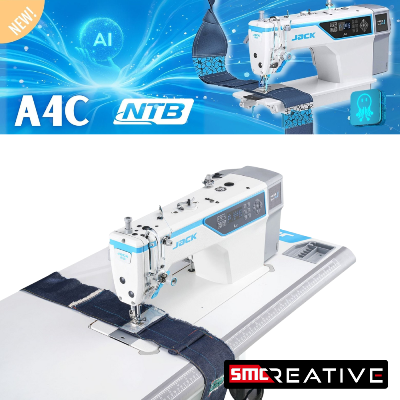 Máquina de Costura Ponto Corrido Jack A4-C