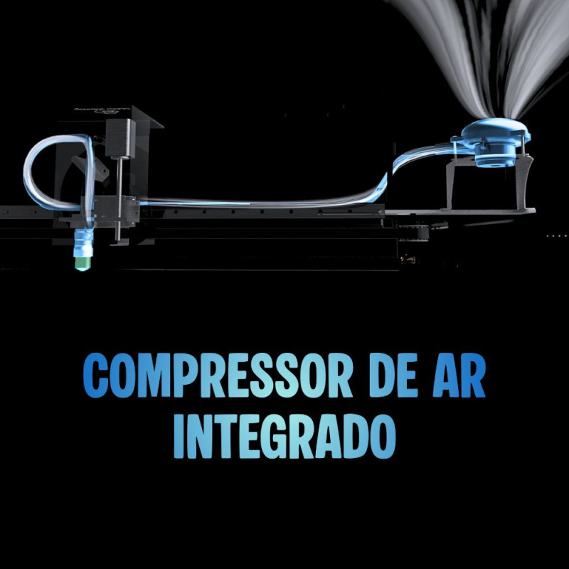 Máquina de Corte e Gravação a Laser por CO2 - SMC LASER D5030V2