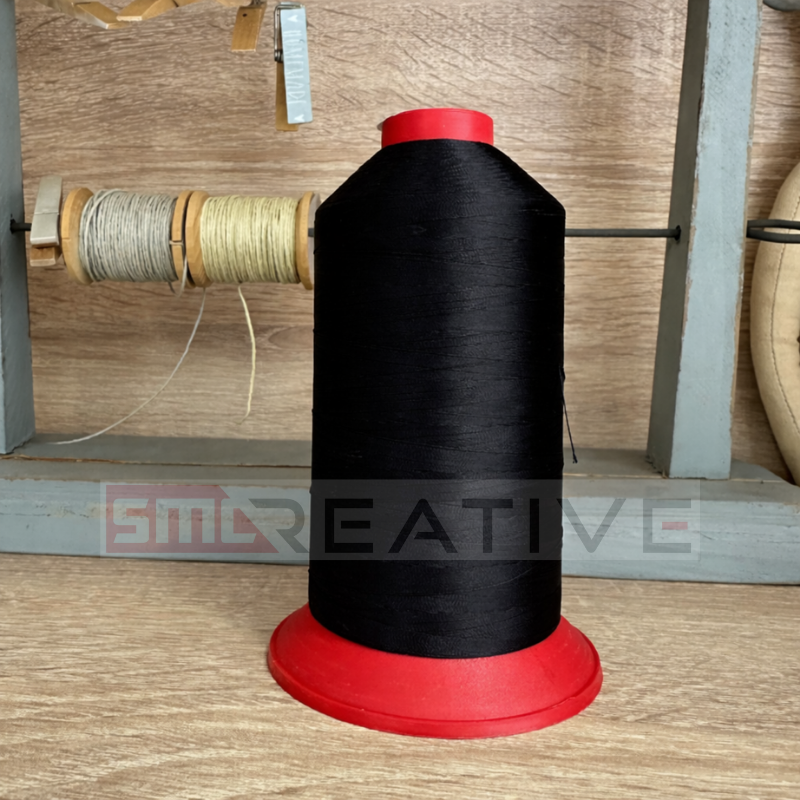 Linha de Polyester alta tenacidade ETQ.60 - 5000m Cor: Preto