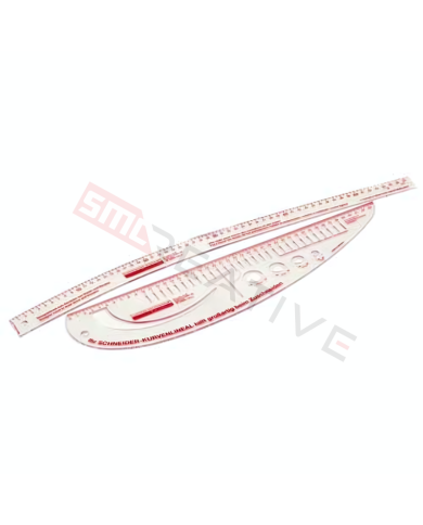 Conjunto Réguas de Modelagem "LUTTERLOH"