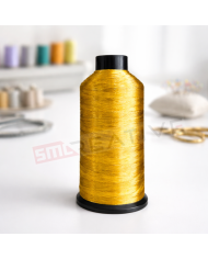 Linha Metálica de Bordar à Máquina - 59%Nylon 41%Polyester (5000M) Ouro