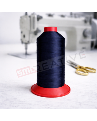 Linha de Polyester alta tenacidade ETQ.60 - 5000m Cor: Azul Marinho