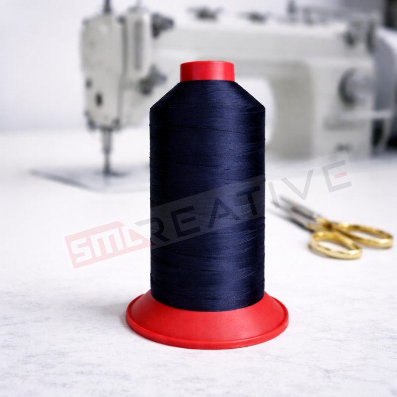 Linha de Polyester alta tenacidade ETQ.60 - 5000m Cor: Azul Marinho