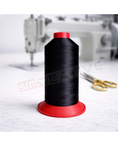 Linha de Polyester alta tenacidade ETQ.60 - 5000m Cor: Preto