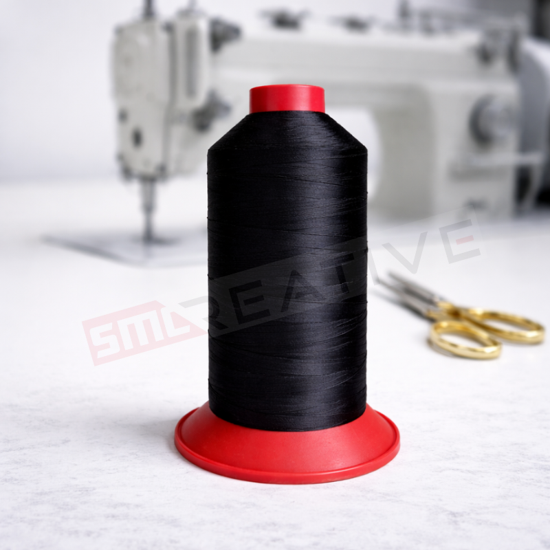 Linha de Polyester alta tenacidade ETQ.60 - 5000m Cor: Preto