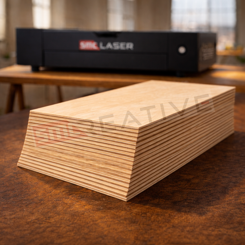 20 Placas de Madeira "BassWood-Tília" 500x300x3