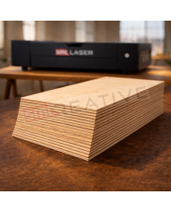 20 Placas de Madeira "BassWood-Tília" 500x300x3