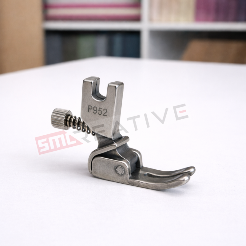 Calcador de Franzir Ajustável - Máquina de Costura Industrial