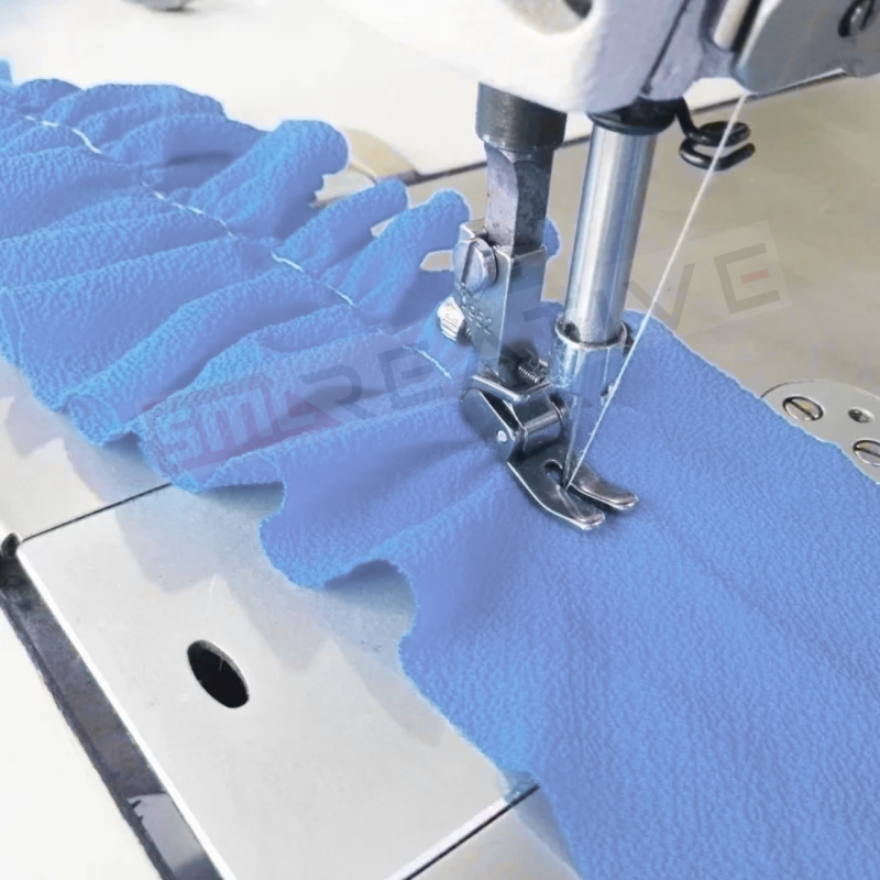 Calcador de Franzir Ajustável - Máquina de Costura Industrial