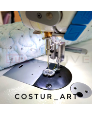 Calcador com Guia - Máquina de Costura Industrial