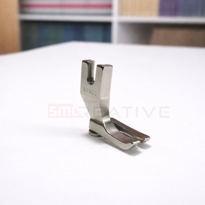 Calcador Ext. p/Vivo  - Máquina de Costura Industrial Duplo Arrasto por Calcador