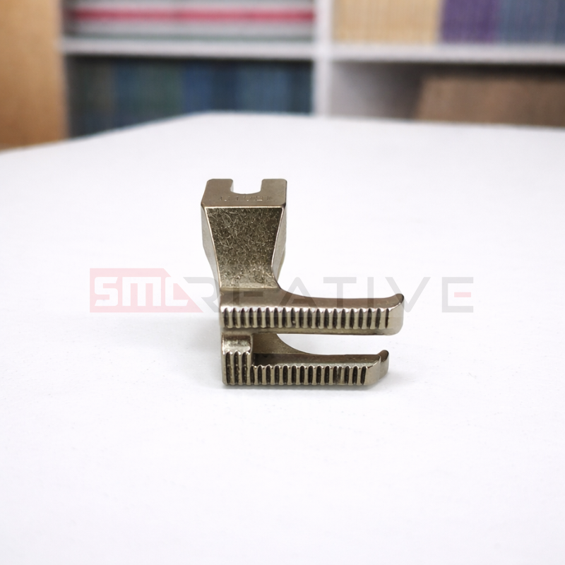 Calcador Ext. p/Vivo  - Máquina de Costura Industrial Duplo Arrasto por Calcador