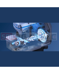 Máquina de Corte e Cose JACK C7 - 2 Agulhas, 4 Fios