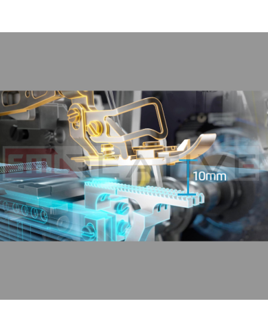 Máquina de Corte e Cose JACK C7 - 2 Agulhas, 4 Fios