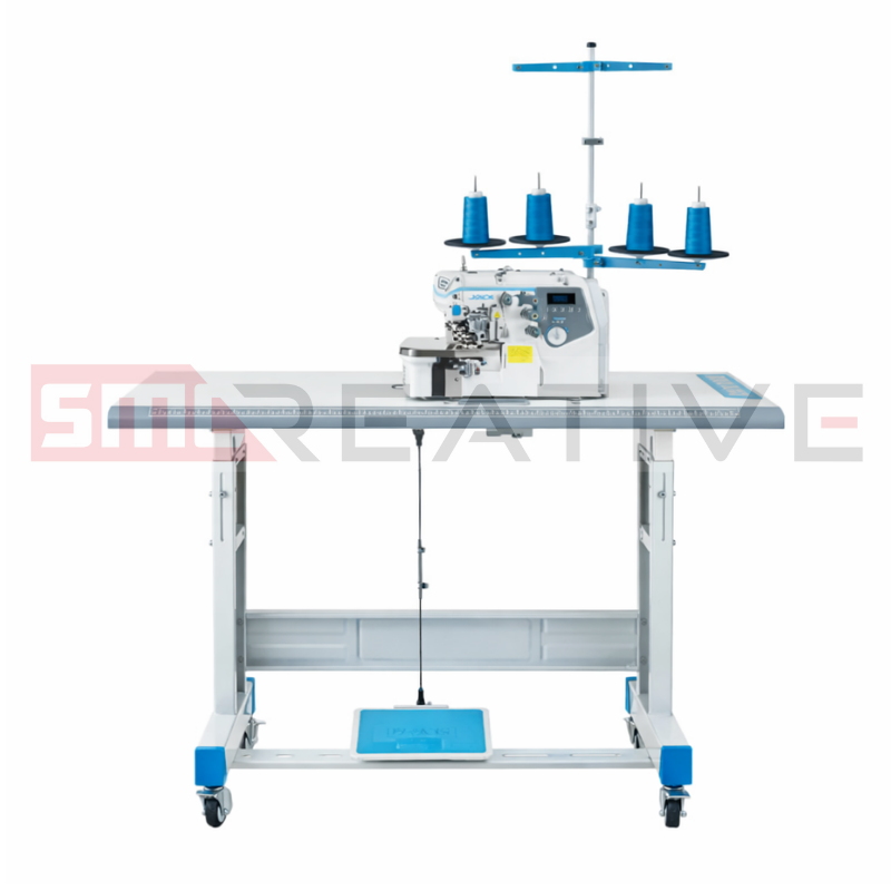 Máquina de Corte e Cose JACK C7 - 2 Agulhas, 4 Fios