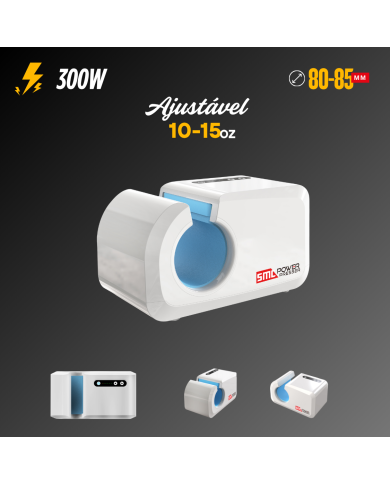 Prensa Elétrica p/ Canecas SMC POWER PRESSER 10-15OZ Horizontal