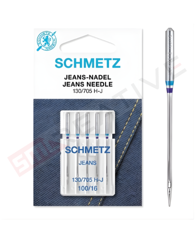 Agulhas Máquina de Costura Doméstica (Jeans) - Schmetz
