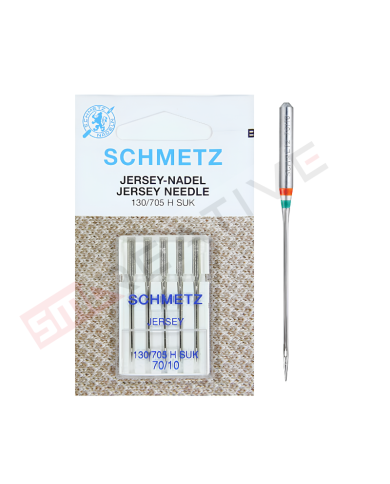 Agulhas Máquina de Costura Doméstica (Jersey) - Schmetz