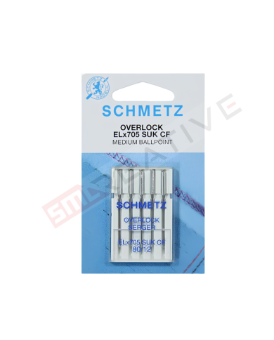 Agulhas Máquina Doméstica Overlock (Especial malhas) - Schmetz